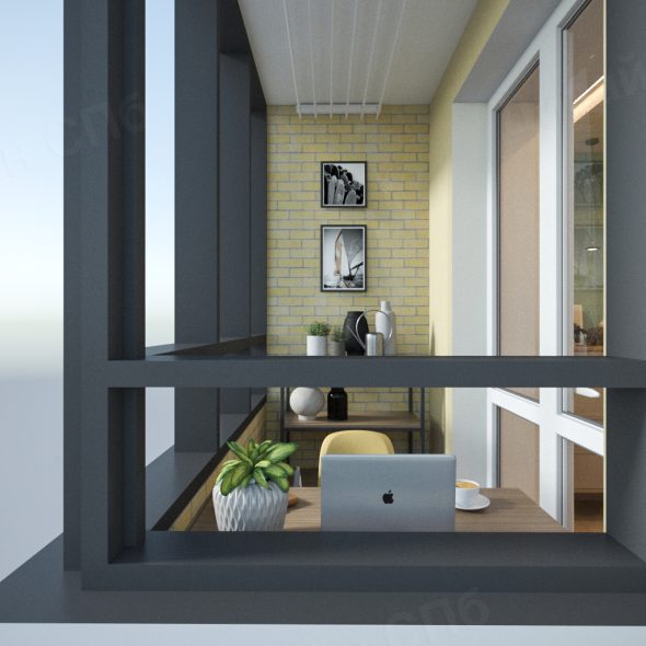 Дизайн проект квартиры в пгт