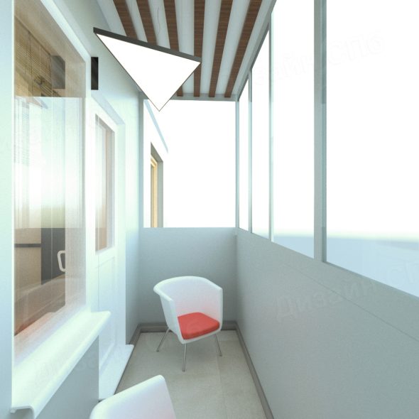 Дизайн интерьера однушки