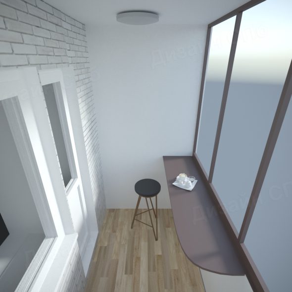 дизайн маленького кабинета двухкомнатной квартиры