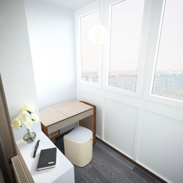 Дизайн квартиры студии