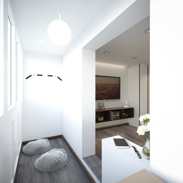 квартира студия дизайн 