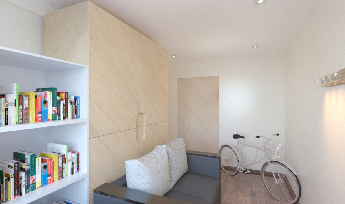 проект интерьера гостиной трехкомнатной квартиры