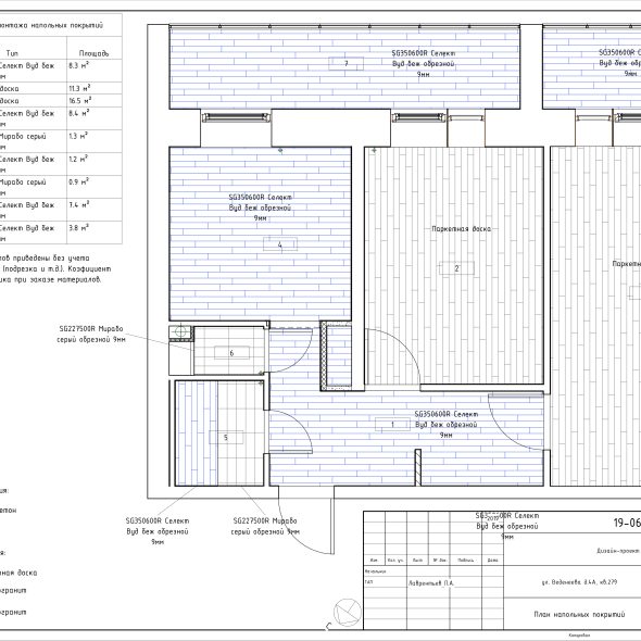 Чертеж квартиры для дизайна