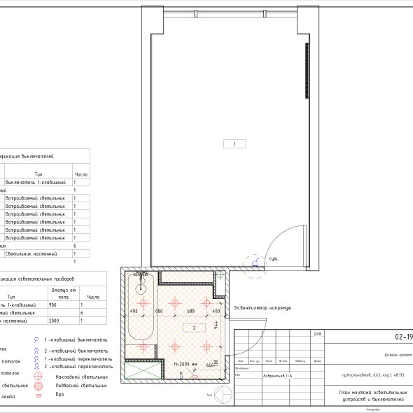 Чертеж однокомнатной квартиры дизайн 