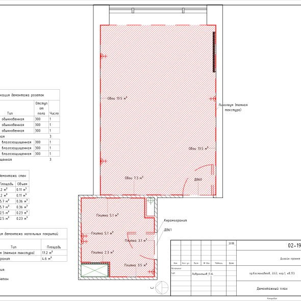 Чертеж однокомнатной квартиры дизайн 