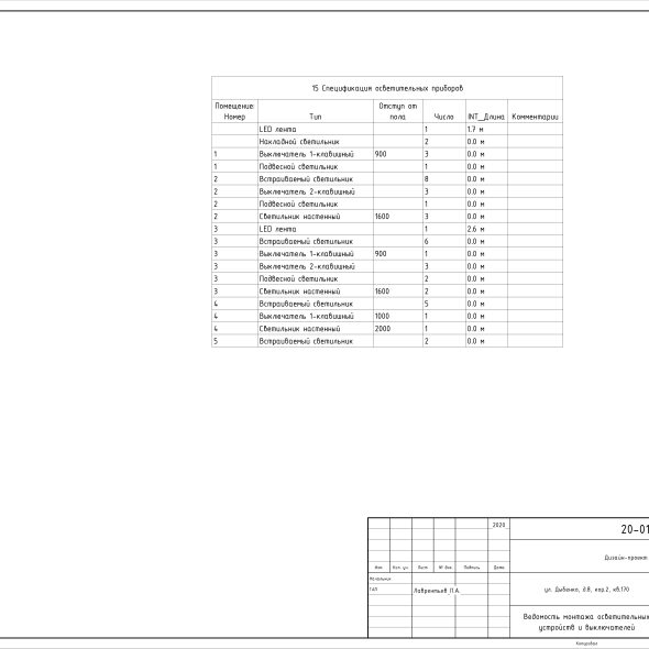 Бежевая однокомнатная квартира черчеж 