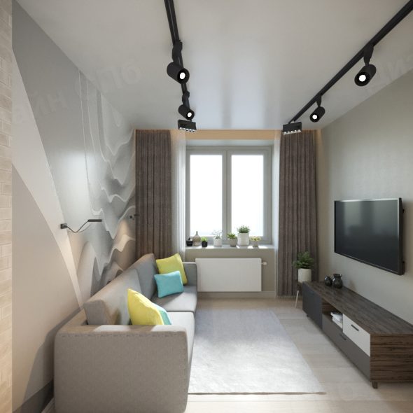 Дизайн проект квартиры в пгт