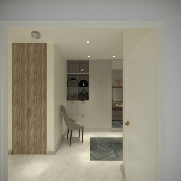 пространство небольшой квартиры в стиле лофт