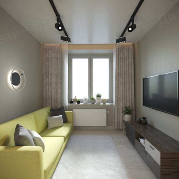 Дизайн проект квартиры в пгт