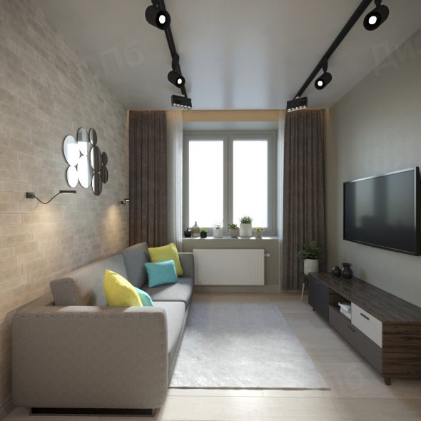 Дизайн проект квартиры в пгт