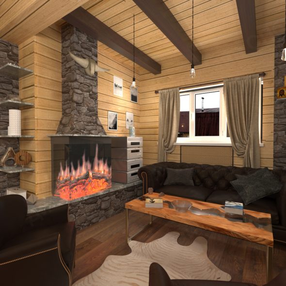 Дизайн проект частного дома в снт 5