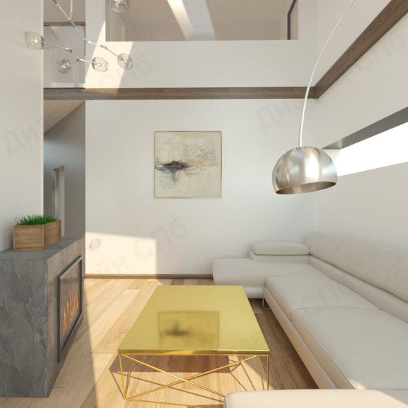 изящное место для отдыха с камином дизайн интерьера частного дома