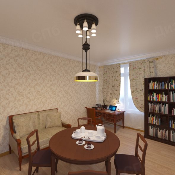 визуальное оформление гостиной трехкомнатной квартиры