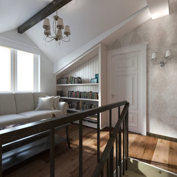 Дизайн проект двухэтажного дома 3