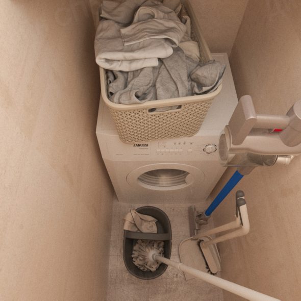 дизайн хозяйственной кладовки трехкомнатной квартиры