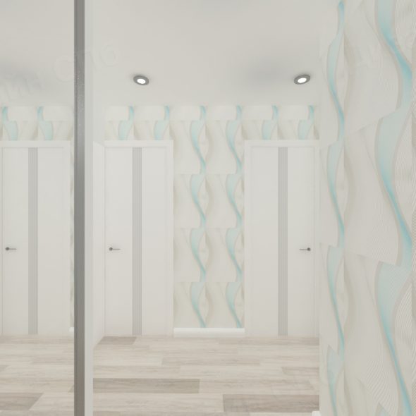 Дизайн интерьера коридора 