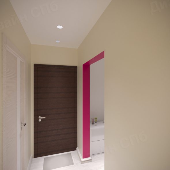 Дизайн интерьера коридора 