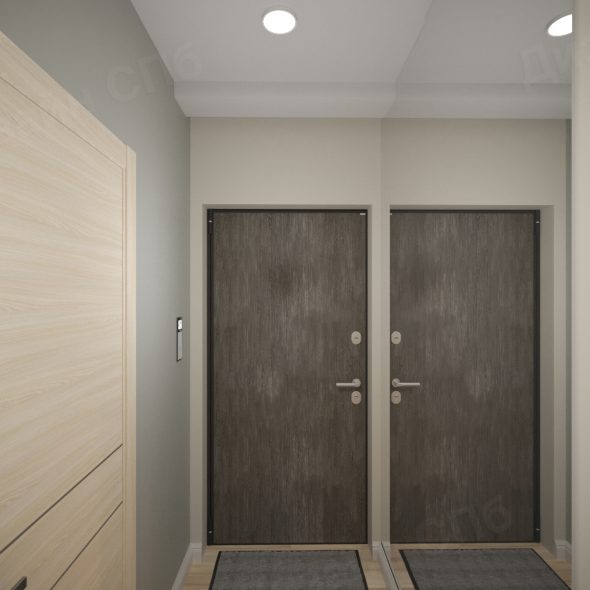 Дизайн интерьера коридора 