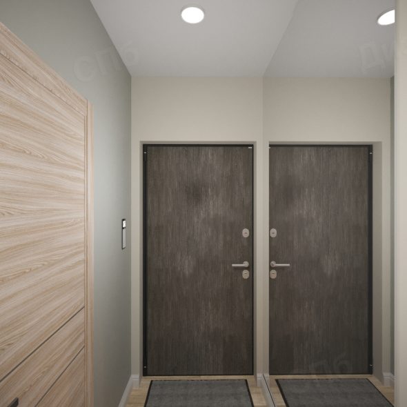 Дизайн интерьера коридора 