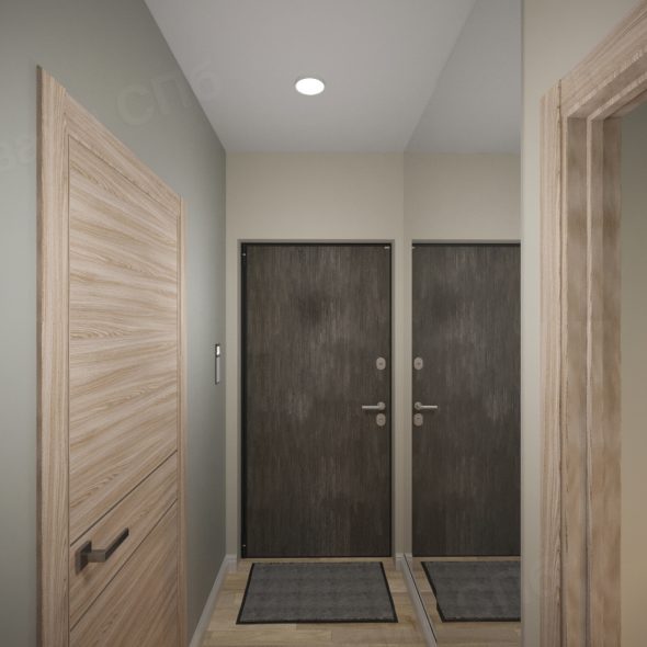 Дизайн интерьера коридора 