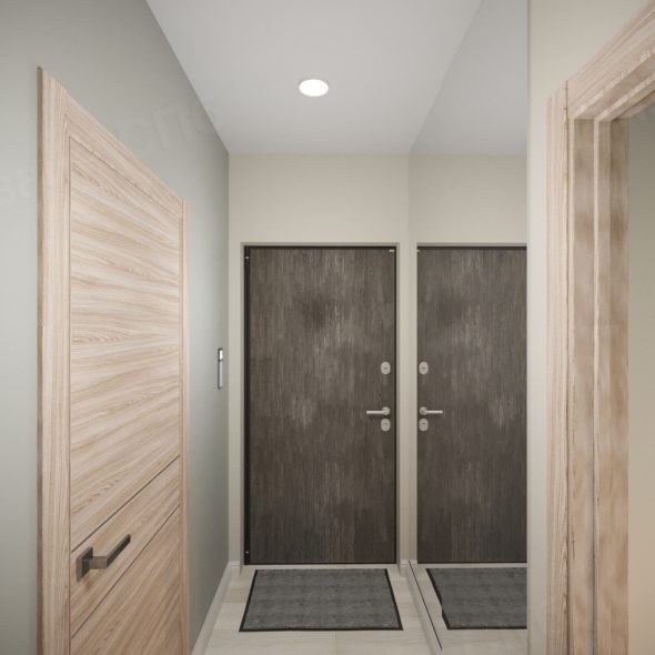 Дизайн интерьера коридора 