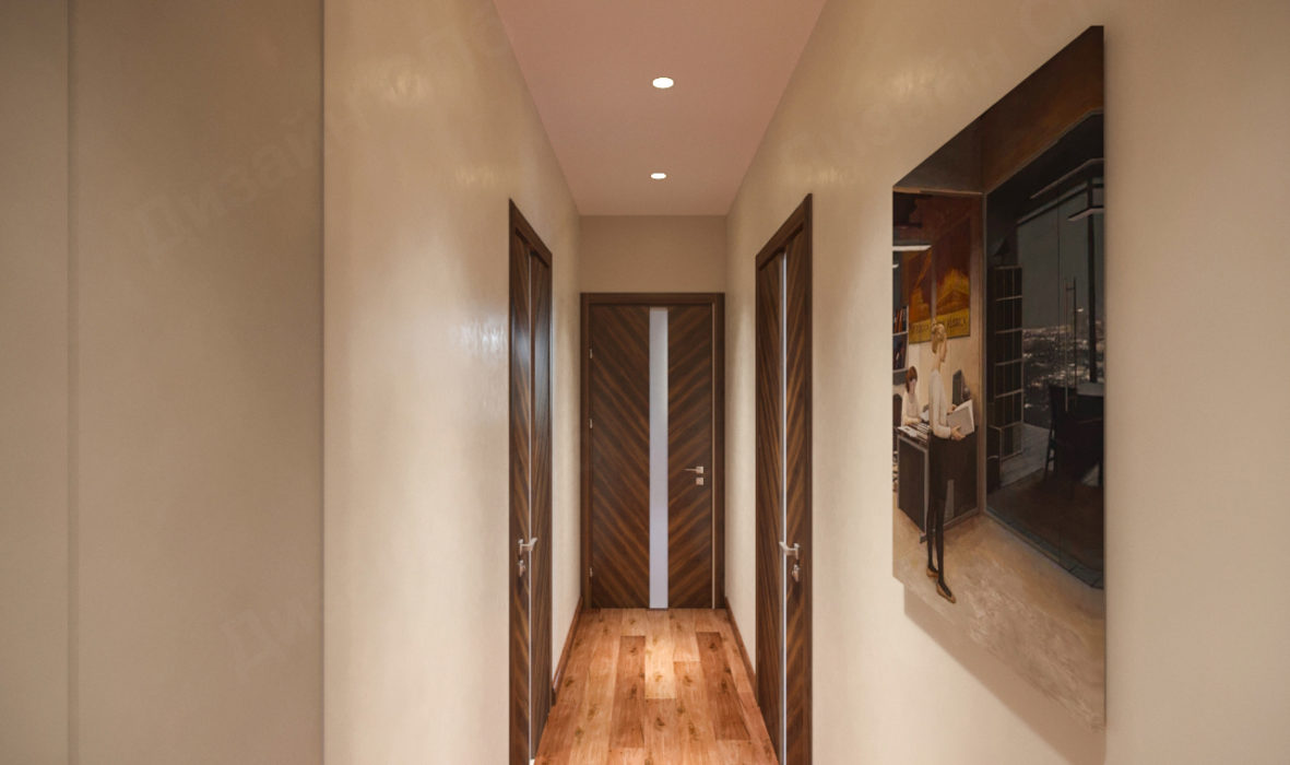 Дизайн интерьера коридора в жилом доме