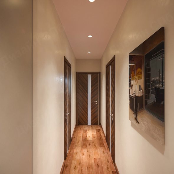 Дизайн интерьера коридора в жилом доме
