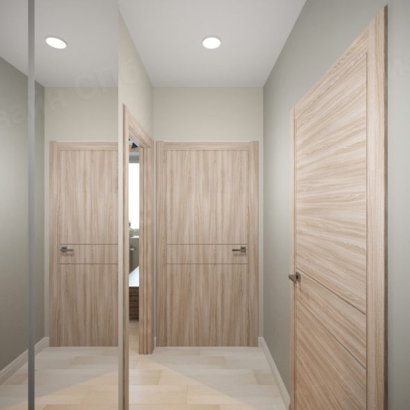 Дизайн интерьера коридора 