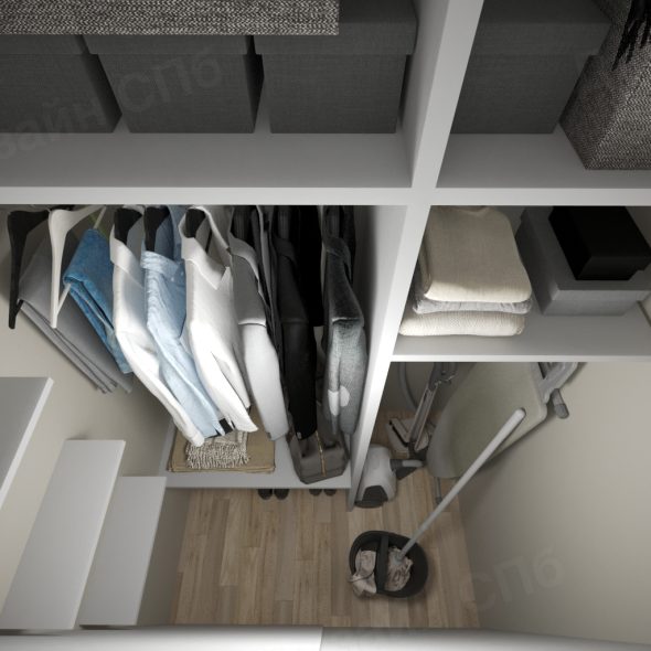 Дизайн интерьера коридора 