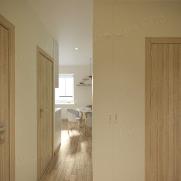 Двухкомнатная квартира