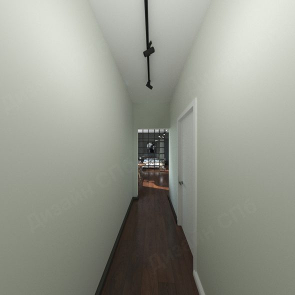 ультра модные сочетания цветов в коридоре лофт обработки