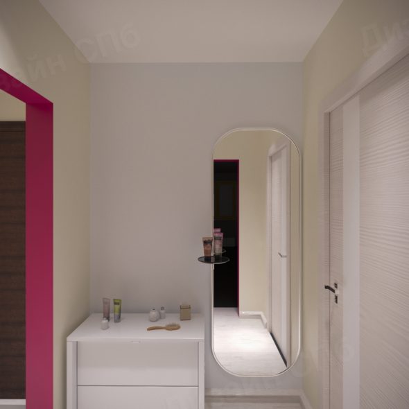 Дизайн интерьера коридора 