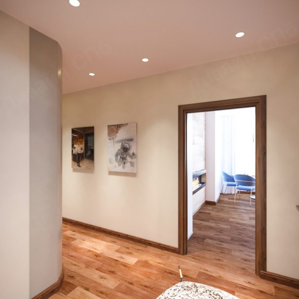 Дизайн интерьера коридора в жилом доме