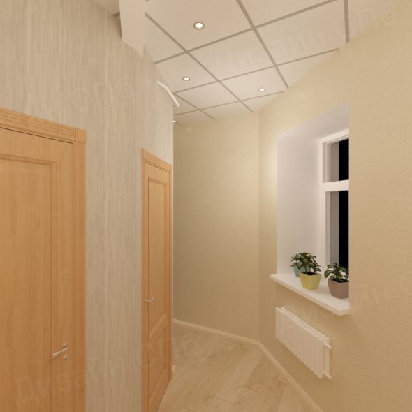 Дизайн интерьера коридора