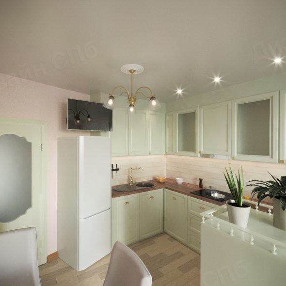 Дизайн интерьера кухни 