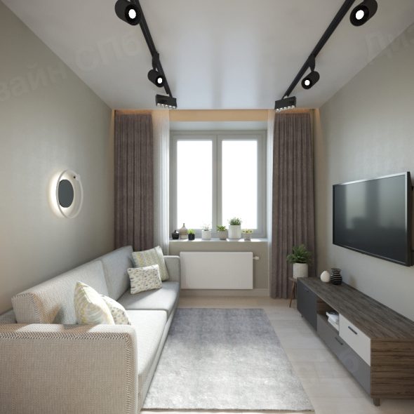 Дизайн интерьера кухни черно-белой