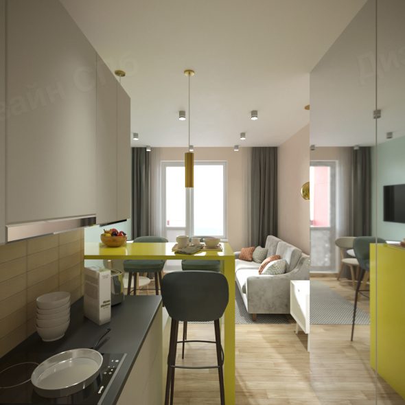 Дизайн интерьера кухни 