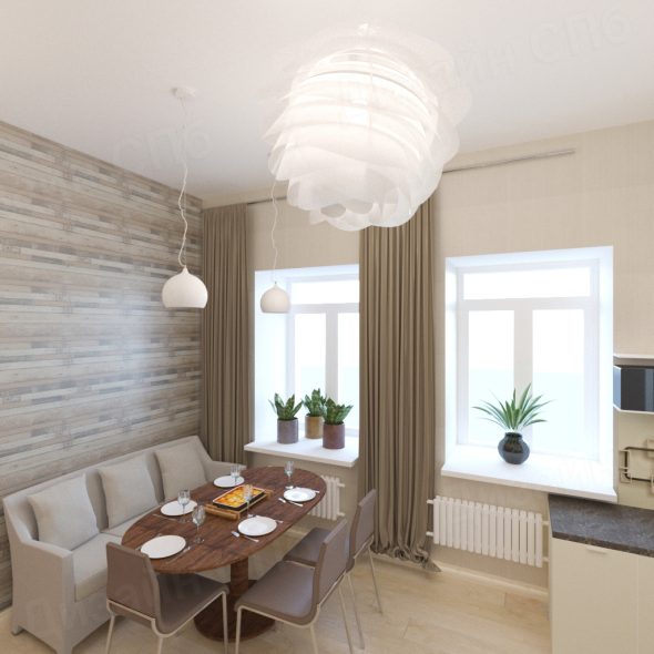 Дизайн интерьера кухни