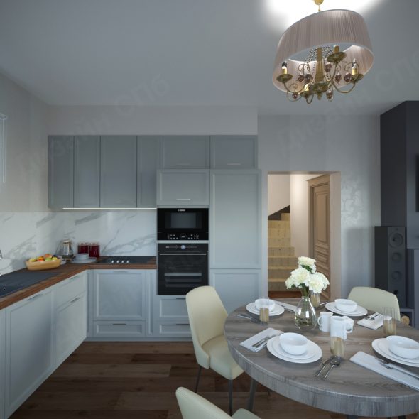 Дизайн интерьера кухни 