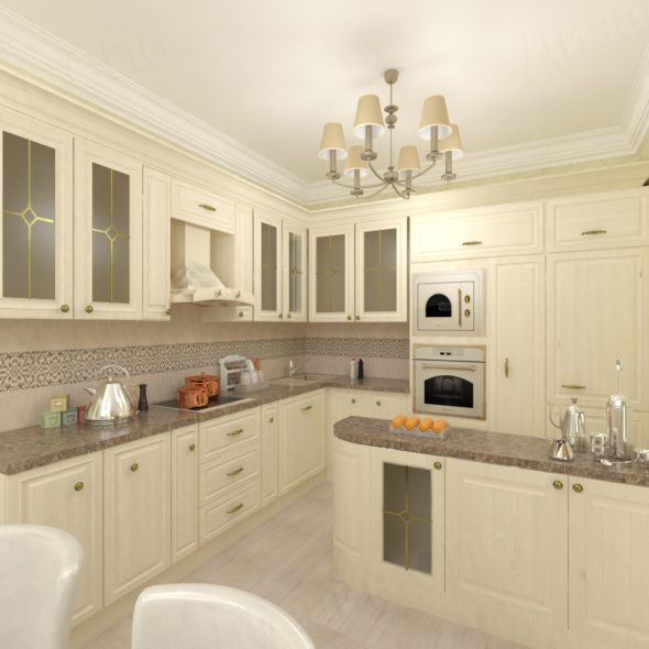 Дизайн интерьера кухни 