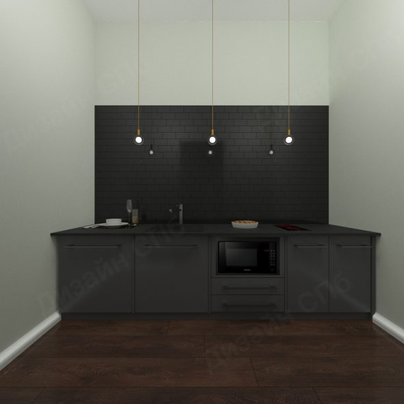 Дизайн кухни в стиле лофт