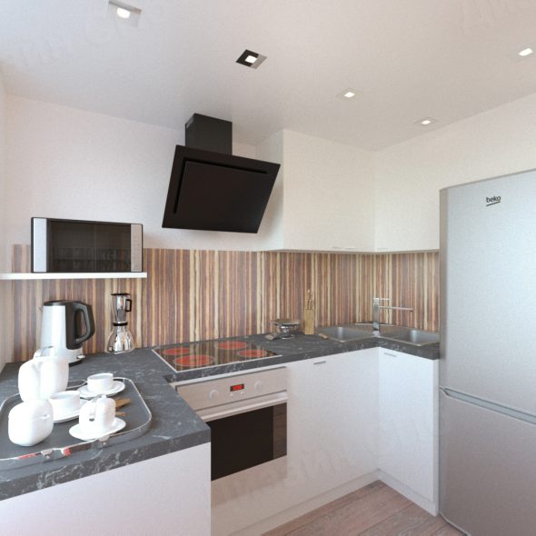 Дизайн интерьера кухни 