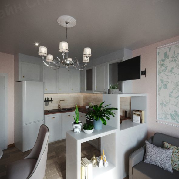 Дизайн интерьера кухни 