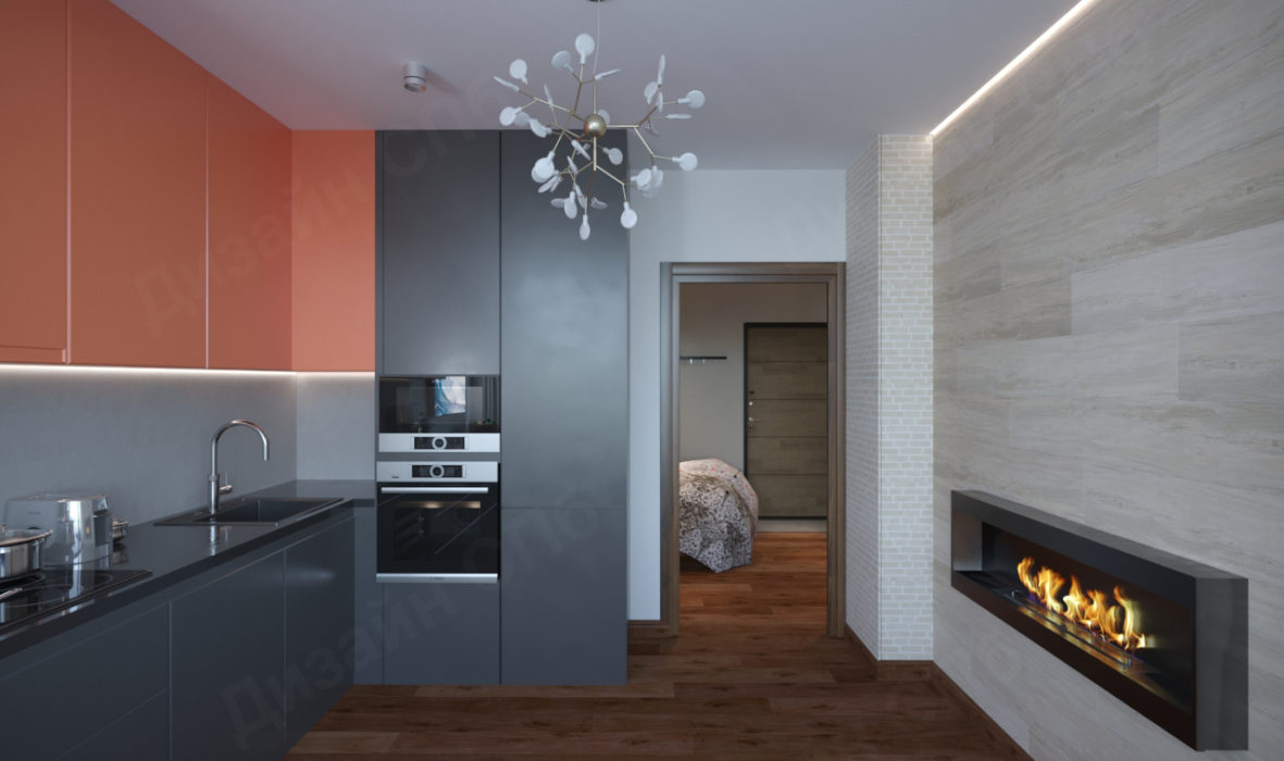 Дизайн проект современной двухкомнатной квартиры 18