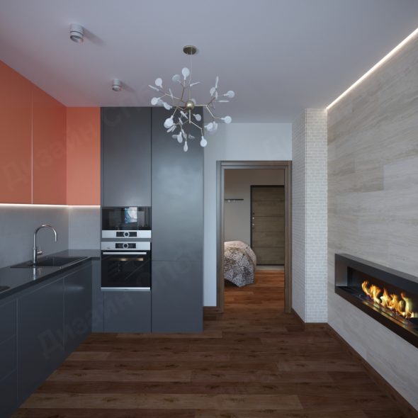 Дизайн интерьера кухни 