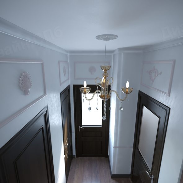 Проект однокомнатной квартиры на Приморском проспекте