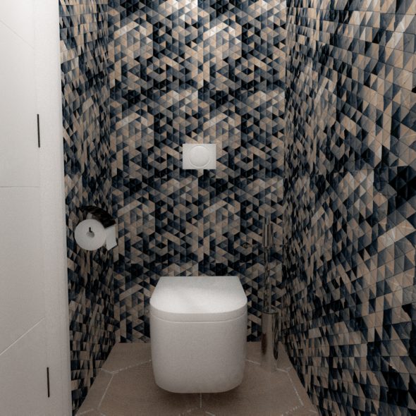 Красивый дизайн проект частного дома 14