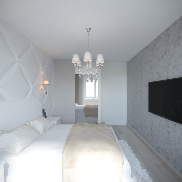 Дизайн проект трехкомнатной кв 18