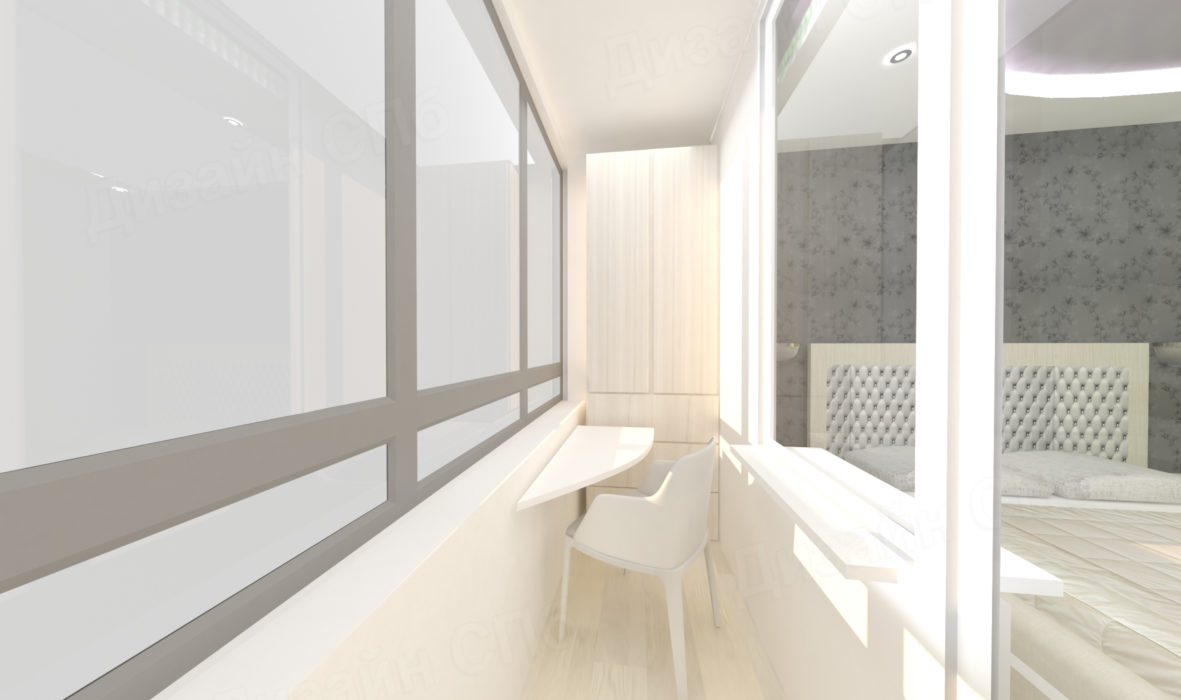 Проект дизайн интерьера трехкомнатной квартиры