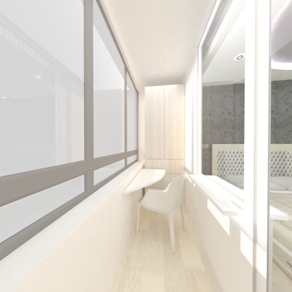 Проект дизайн интерьера трехкомнатной квартиры